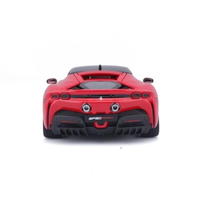 Model auta Ferrari SF90 Stradale červený 1:24 Bburago