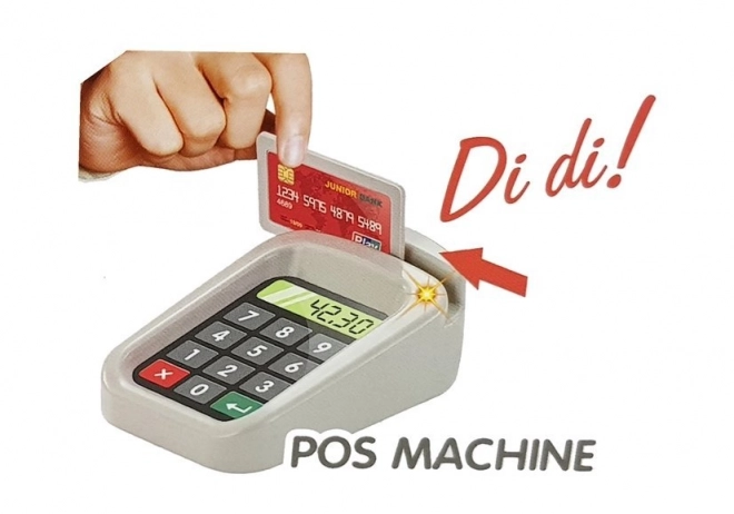 Supermarket Kit Nákupní košík Scale Card Reader Scanner