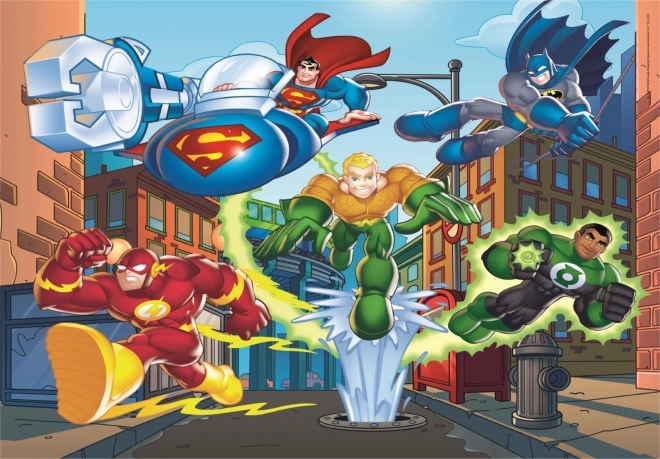Puzzle DC Super Friends 4v1 pro děti