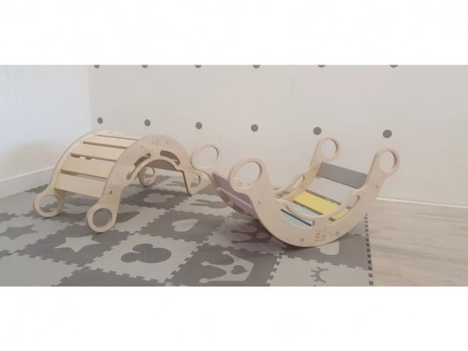Montessori Houpačka 5v1 natur - bez povrchové úpravy