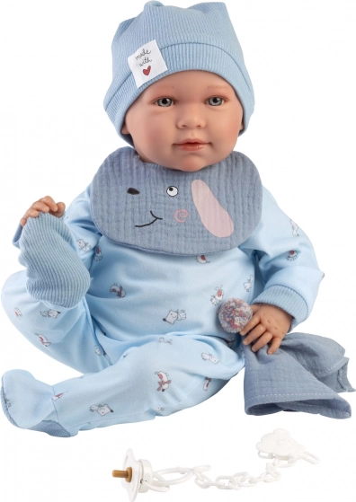 Obleček pro panenku miminko New Born velikost 40–42 cm s doplňky