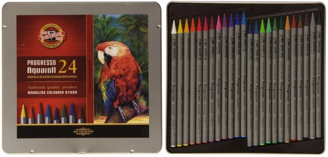Umělecké pastelky Progresso Aquarell 24 ks