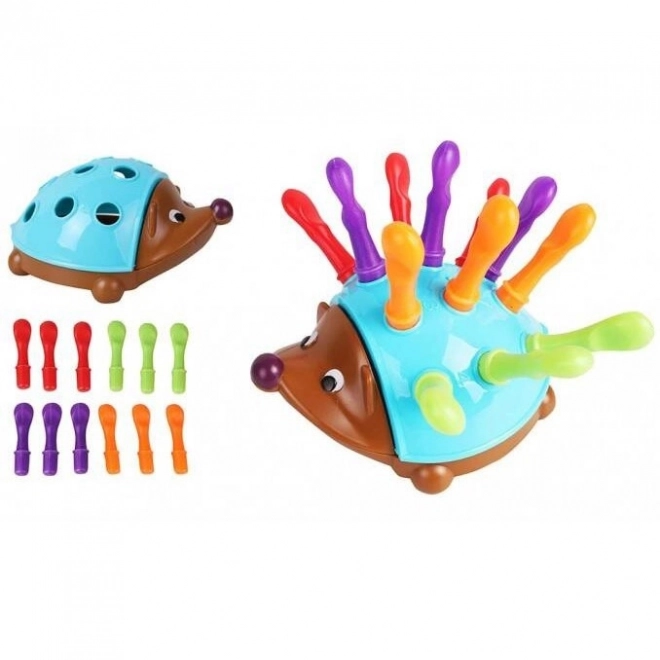 Woopie vzdělávací hra ježek sorter Montessori 4v1