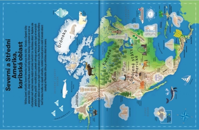 Svojtka & Co. Atlas světa Kniha se samolepkami