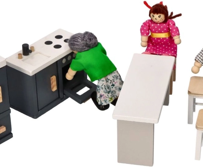 Kuchyňský nábytek pro domeček pro panenky
