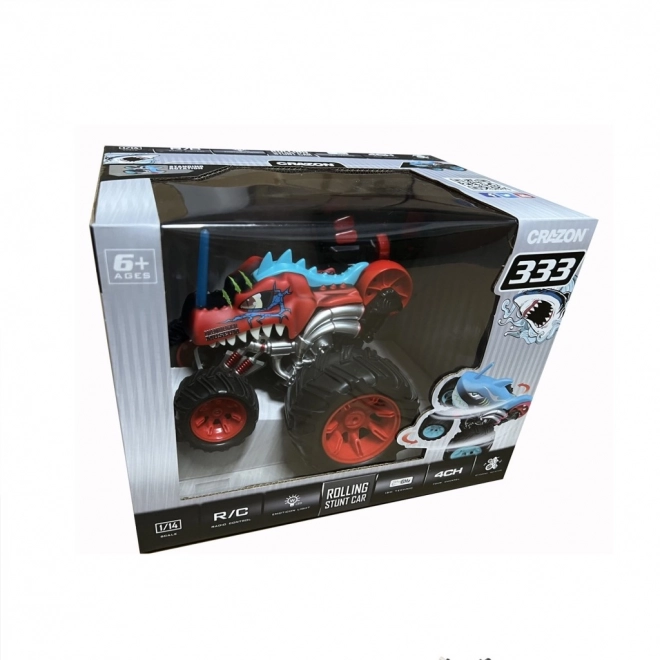 RC kaskadérské auto červené