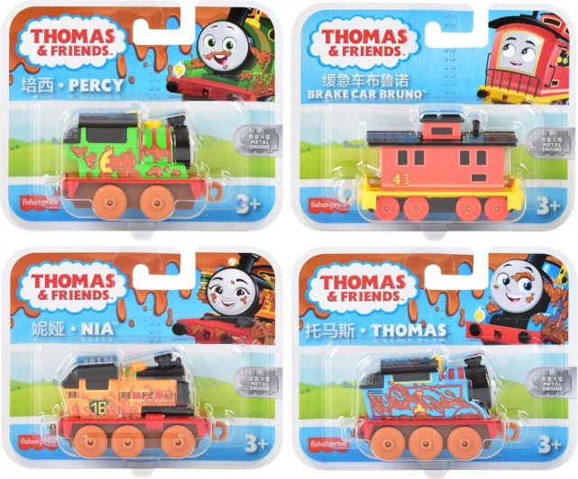 Kovová mašinka Thomas & Friends Push-Along