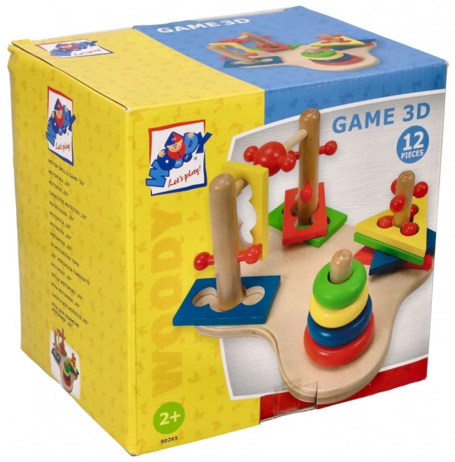 3D motorová skládačka