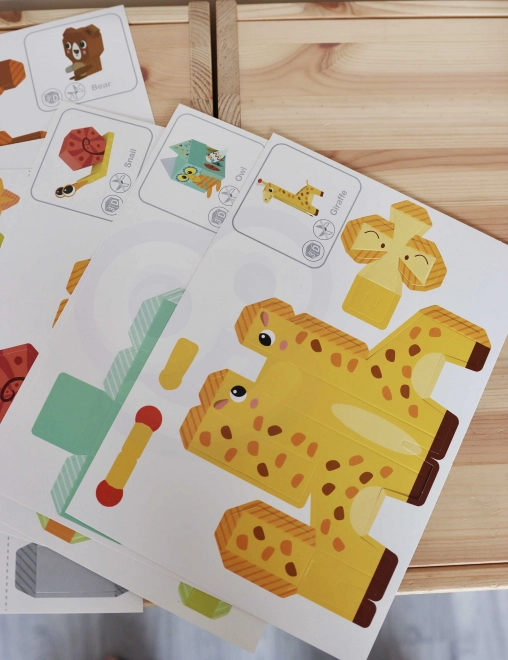 Woopie art&fun kreativní sada origami 3D zvířátka
