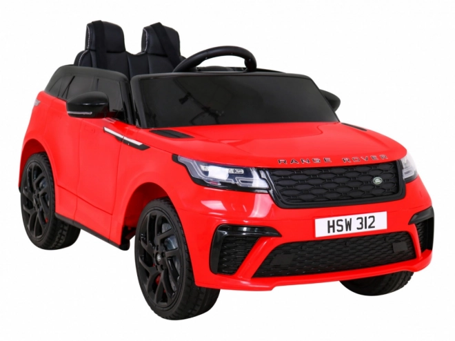 Elektrický Range Rover Velar s dálkovým ovládáním – Červený