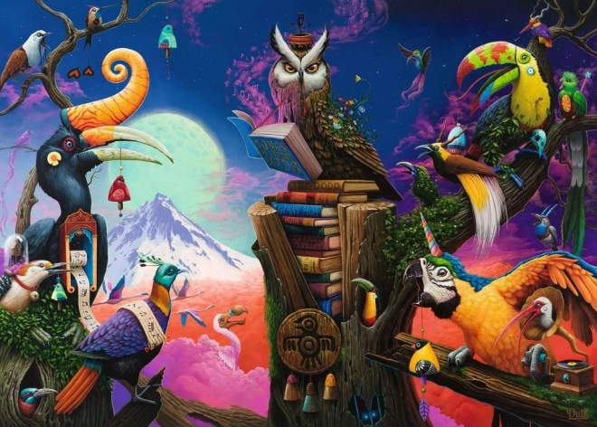 Ravensburger puzzle písně vyhynulých ptáků 1000 dílků