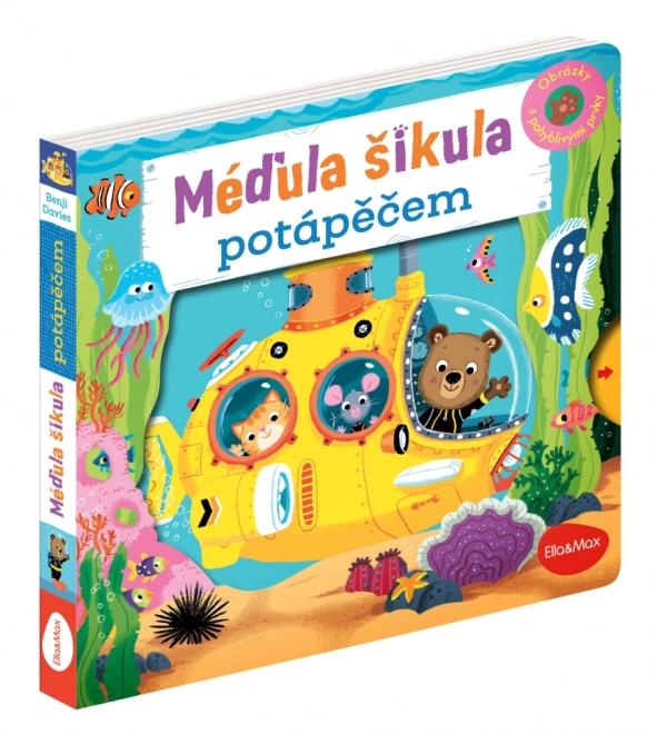 Méďula šikula potápěčem: Obrázky s pohyblivými prvky