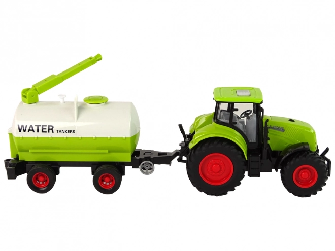Traktor s přívěsem Velká kola Zelená farma
