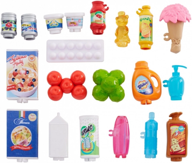 Panenka Barbie + supermarket