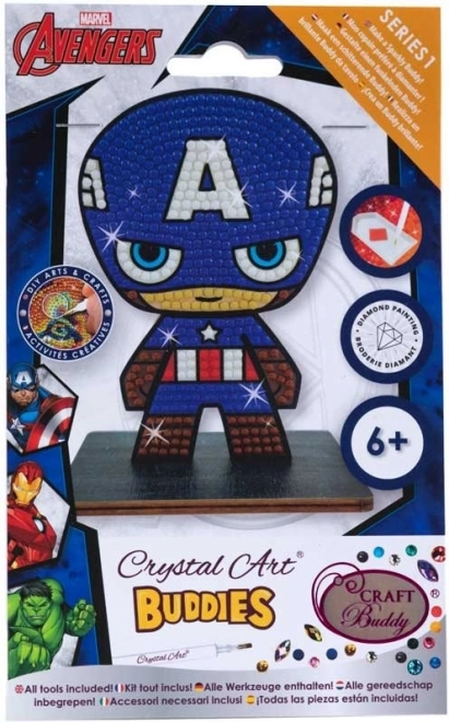 Diamantové malování Avengers: Kapitán Amerika