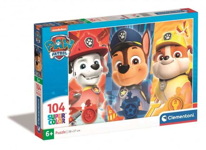 CLEMENTONI Puzzle Tlapková patrola 104 dílků