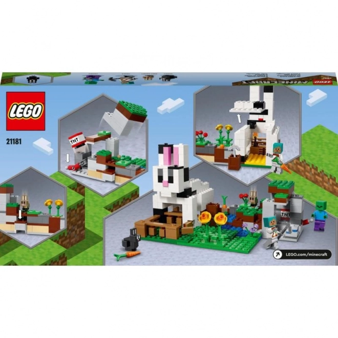 LEGO Minecraft 21181 Králičí ranč