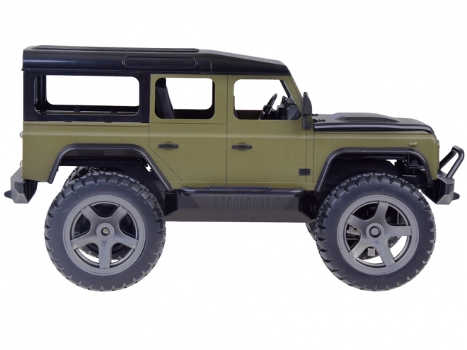 Zdalně ovládaný terénní Land Rover Defender pro děti