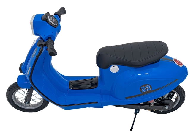 Dětský elektrický skutr Retro 23 modrý