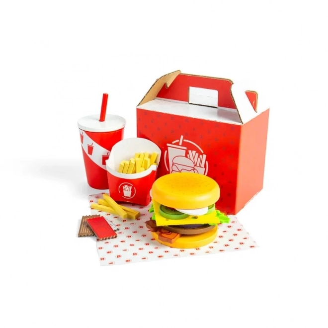 Sada burger a hranolky pro děti
