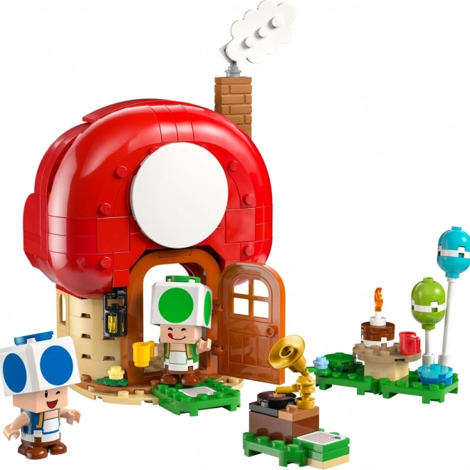 Lego Super Mario Toad a Dům