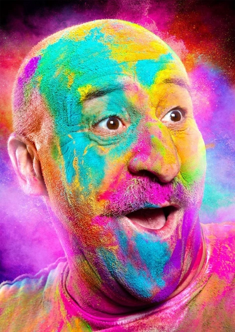 Puzzle Smějící se plešatý muž - 1000 dílků