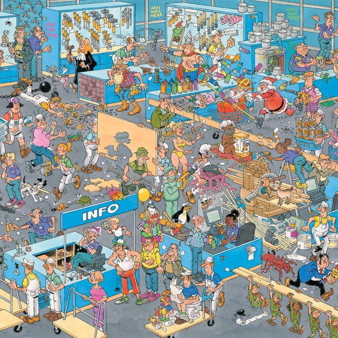 Puzzle Renovace a DIY obchod 2x1000 dílků