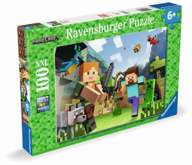Puzzle Minecraft 100 dílků