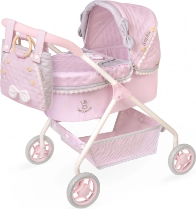 DeCuevas můj první kočárek pro panenky s taškou Sophie 56 cm