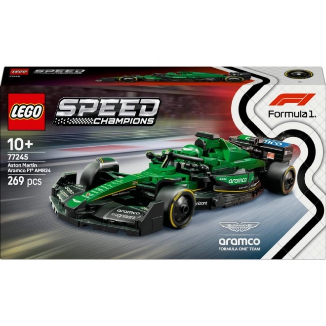Kolekce LEGO Speed Champions Aston Martin Aramco F1 AMR24