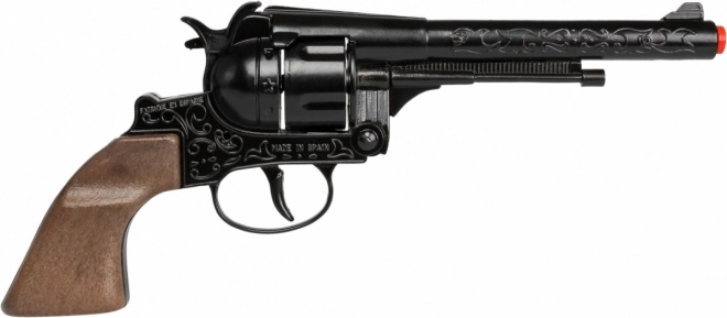 Kovový kovový kovbojský revolver Gonher na 12 nábojů
