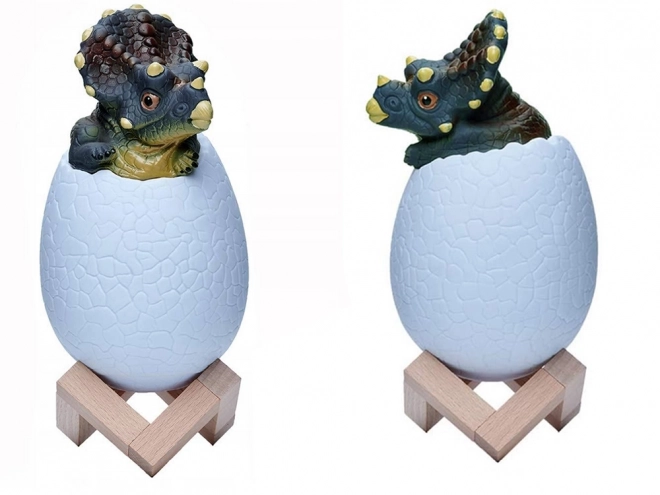Dinosauří noční světlo ve tvaru vejce