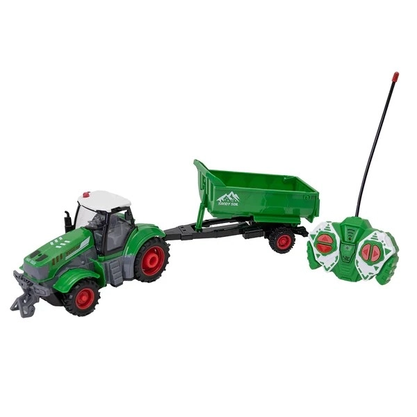 Zábavní RC traktor s přívěsem