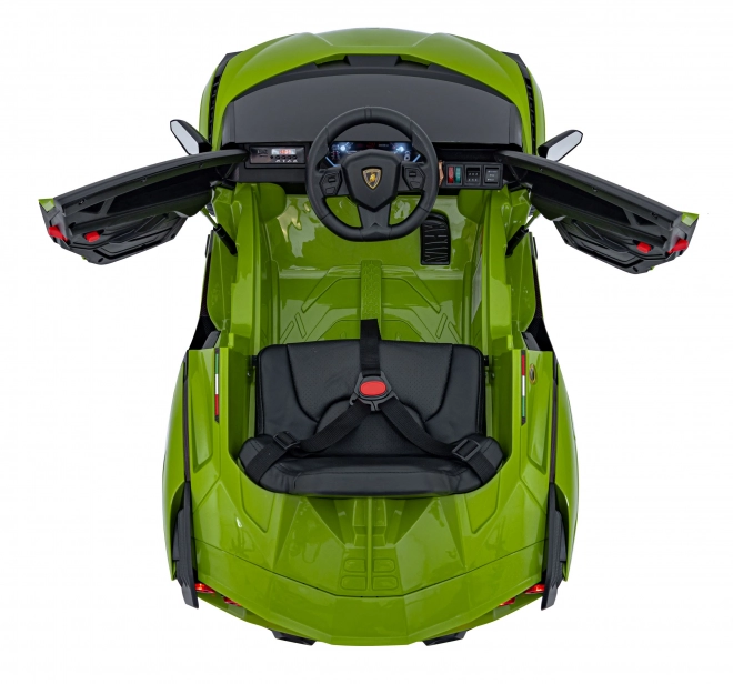 Lamborghini SIAN dětské auto na baterii s ovladačem – Zelené