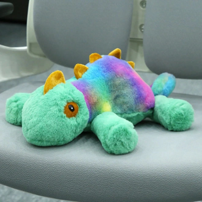 Plyšový chameleon - barevná mazlivka 45 cm