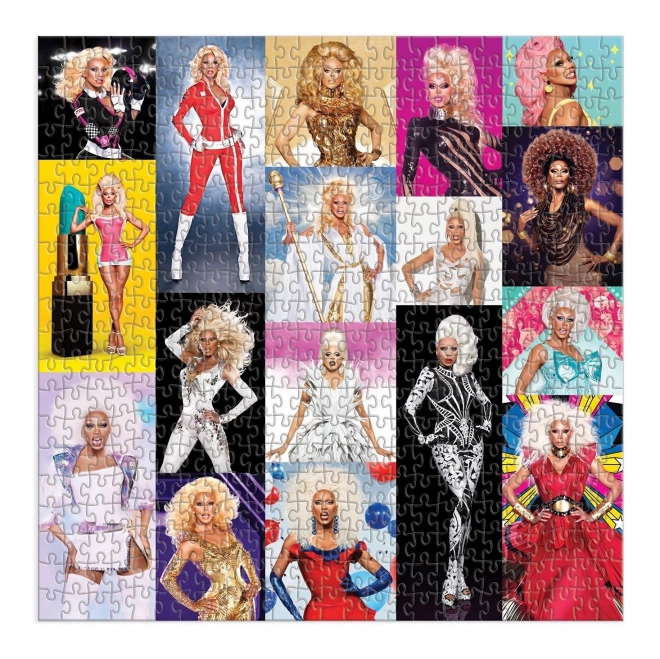 Čtvercové puzzle RuPaul's Drag Race 500 dílků