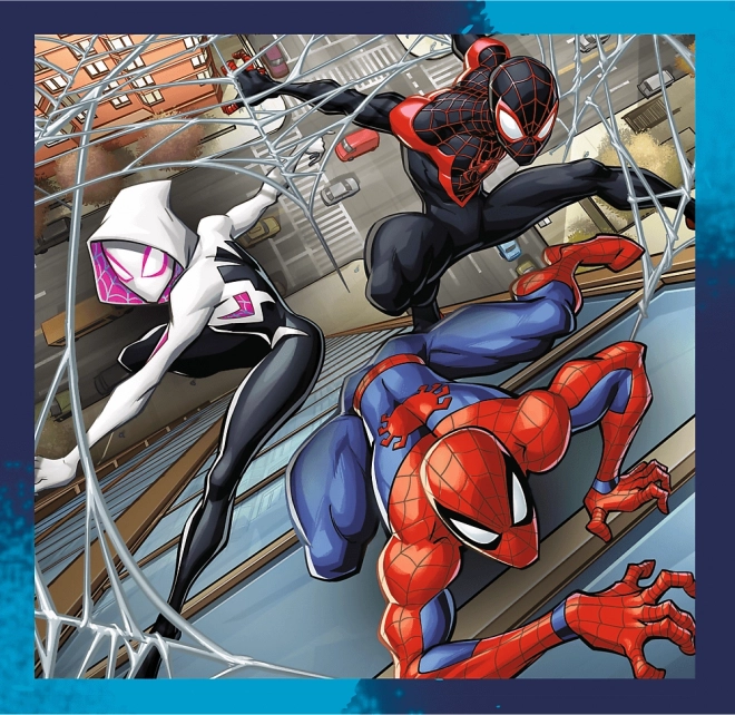 Puzzle 3v1 Spider-Man Pavoučí přátelé