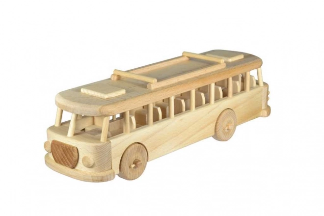 Dřevěný retro autobus Ceeda Cavity