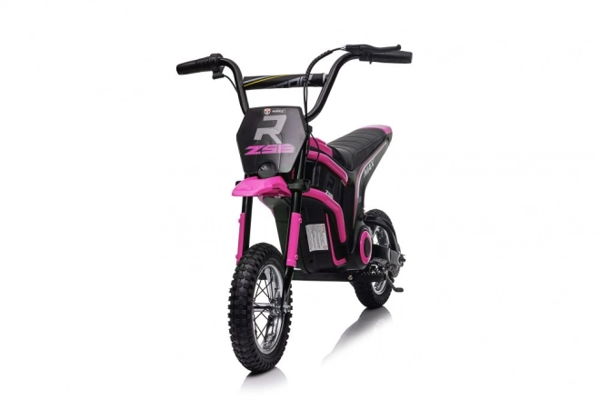 Dětská Motorka S Baterií Růžová