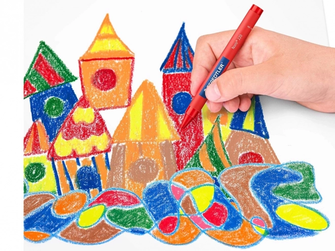 Staedtler Noris Jumbo voskové pastelky 12 barev
