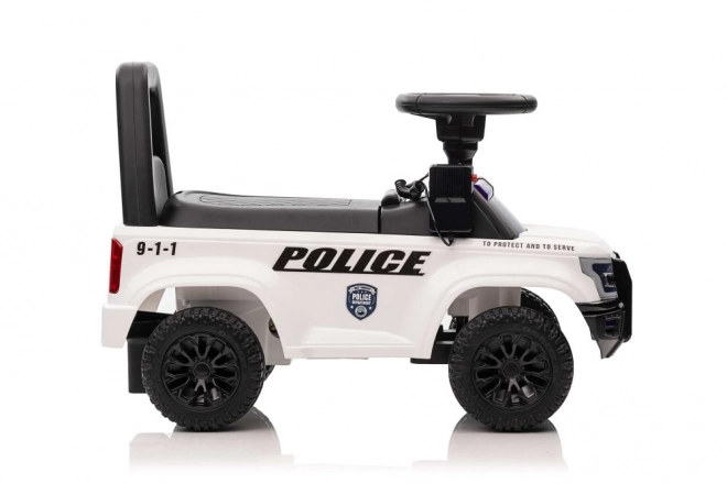 Dětské odrážedlo Police bílé