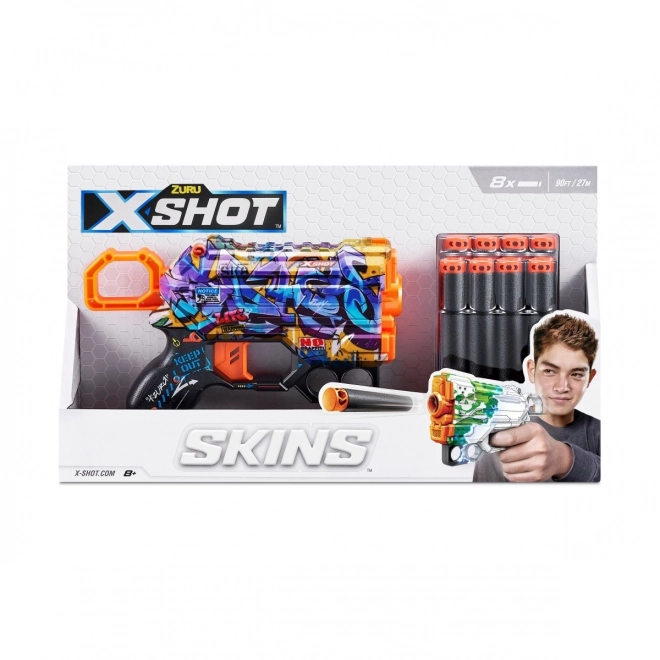 Odpalovací zařízení SKINS MENACE (8 šípů) vzor D