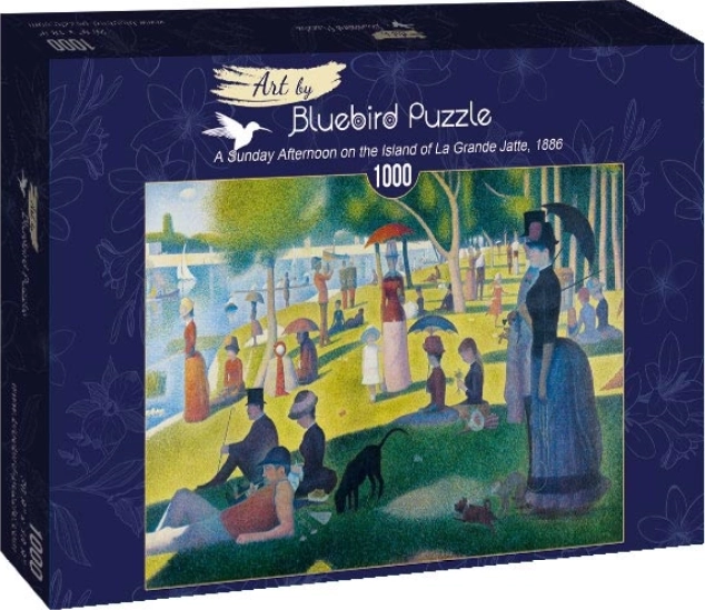 Puzzle Nedělní odpoledne na ostrově La Grande Jatte 1000 dílků