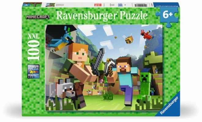 Puzzle Minecraft 100 dílků