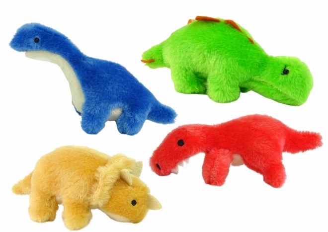 Mini plyšová figurka dinosaurů 4 druhy