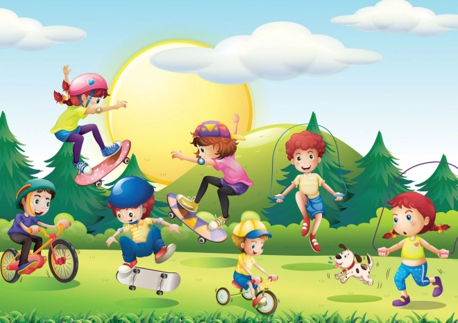 ART PUZZLE Puzzle Čas na hraní 35+60 dílků