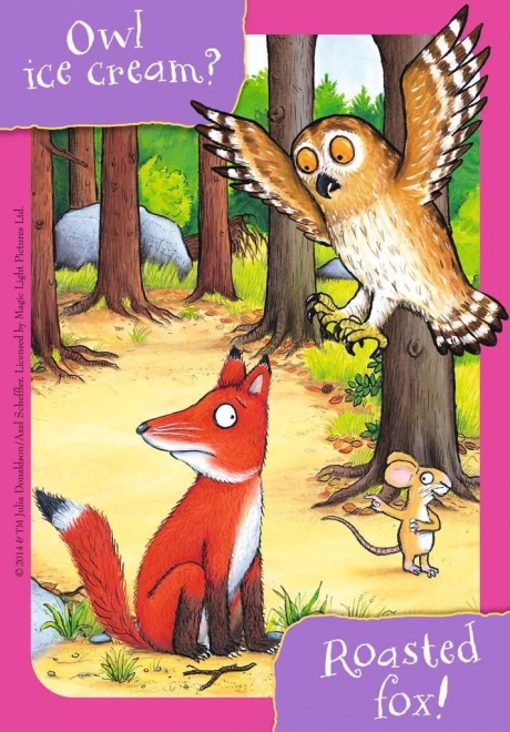 RAVENSBURGER Moje první puzzle: Gruffalo 4v1 (2,3,4,5 dílků)