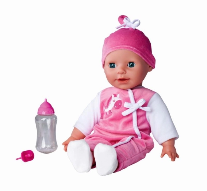 Panenka Laura s dětským žvatláním 38 cm