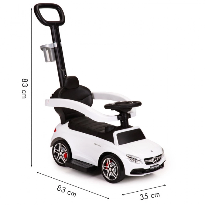 Dětské odrážedlo s vodící tyčí Mercedes