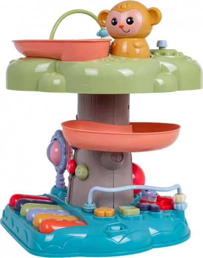 Spirálová skluzavka pro míčky